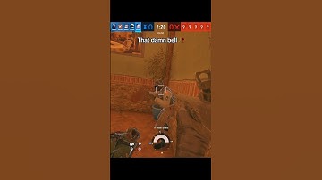 If you hear the bell…Run #rainbowsix #siege #siegeclips #r6 #r6siege #r6s #gaming #funnyvideo #fyp