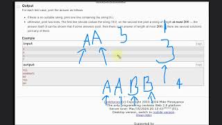 A. Special Characters | Educational Codeforces Round 163 (Div. 2) | Full solution with code