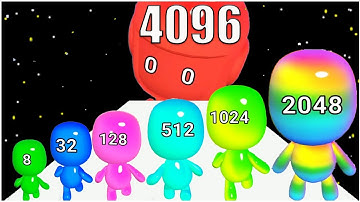 Man Runner 2048 - Gameplay Walkthrough - Max Levels (Lvl 1-20)