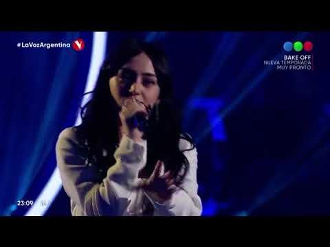 Lali y nicki Nicole cantan juntas en la voz argentina