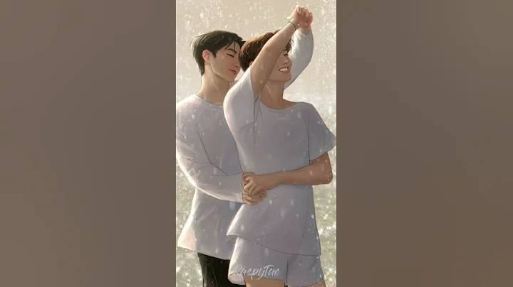 Taekook fanart that became real 🐯🐰 #taekook #taehyung #jungkook #bts #taekookforever #vkook #kookv