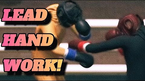 Clinching, FIGHTING OFF THE ROPES, and Lead Hand WORK! - Bloody Knuckles Street Boxing Game (BKSB)