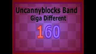 Uncannyblocks Band Giga Different 1591 - 1600 (Not made by Kids)