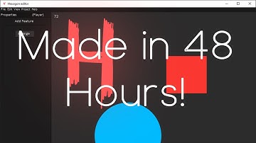 So I Made a Game Engine in 48 Hours.