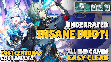 [V5] E0S1 Cerydra Anaxa Combo vs. All Endgames | 3.5 HSR