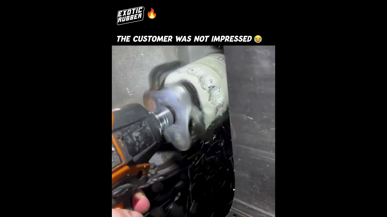 Customer was NOT impressed with this oil change