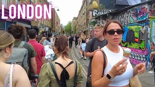 London BRICK LANE Market 🇬🇧 East London Walking Tour [4K]