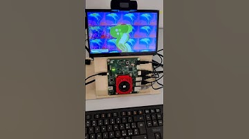 Playing StaggeringBeauty on KRIA SOM (Chromium browser)