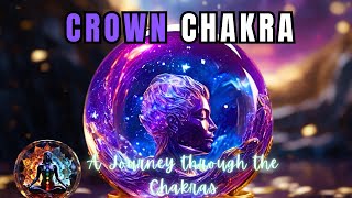 Crown Chakra: Access Divine Cosmic Consciousness - A Journey Through the 7 Chakras #chakras
