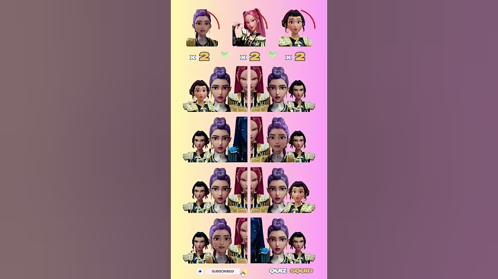 Kpop Demon Hunters FIND THE ODD ONE OUT: #kpop #kpopdemonhunters #유백합 #김프로 #rumi #mira #quizzsquid