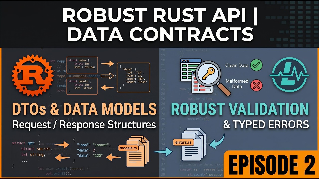 Rust DTOs, Validation, and Error Handling Done Right (Axum) - Gupti Ep ...