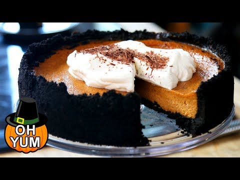 How to Make DECADENT Pumpkin Cheesecake Pie!