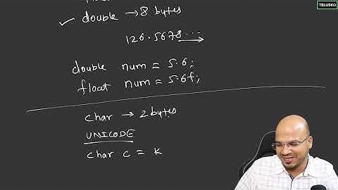 #6 Data types in Java