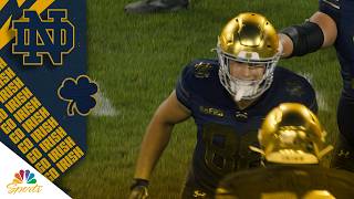 CJ Carr, Notre Dame capitalize on Wisconsin’s muffed kickoff at Lambeau | Notre Dame on NBC Sports