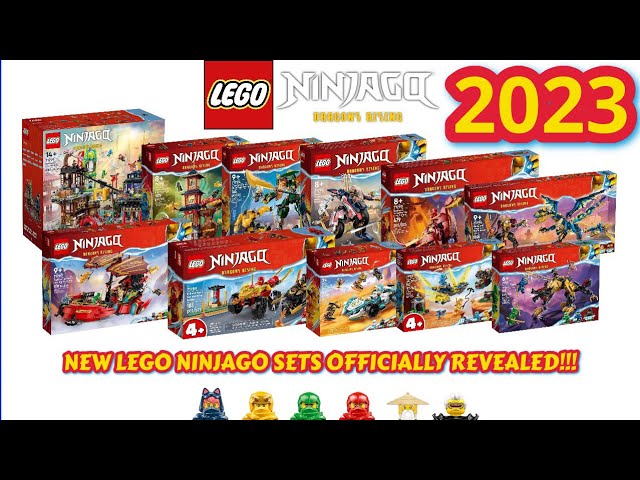 Invitere olie farvestof NEW LEGO NINJAGO SETS OFFICIALLY REVEALED!!! (SUMMER 2023) - YouTube