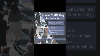 January is Human Trafficking Awareness Month.  Know the signs!