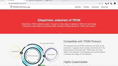 Lesson 1 - How to Deploy your DApp on TRON’s DAppChain