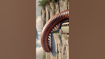 AI Nature Travel √ Amazing Scenery Exploration | Abandoned Bus #shorts #trending #wow