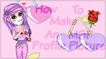 How to make an MSP profile pic! (ep.1)
