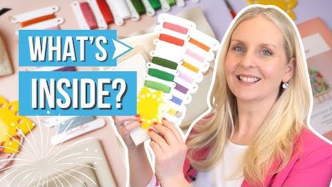 How to get started with your first cross stitch kit!