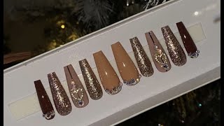 How to make press on nails in depth | press on nails tutorial |How to pack and ship press ons