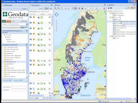 Karta lager Geodataportalen 3 2