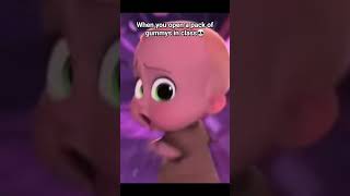 When you open gummy's #bossbaby #funny #ninja #viral #cool #edit #crazy #shorts