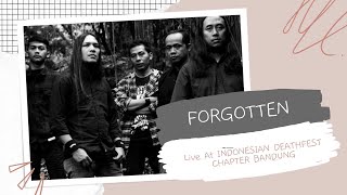 FORGOTTEN LIVE AT INDONESIAN DEATHFEST CHAPTER BANDUNG   IFI   12 01 2020