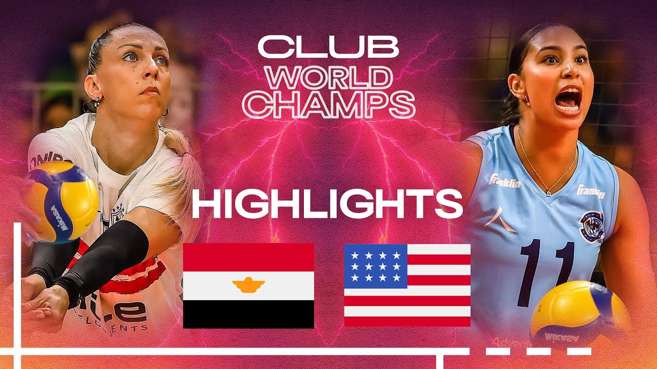 Zamalek 🇪🇬 vs. Orlando Valkyries 🇺🇸 - Pool Play | Club World Championships 2025 | Highlights