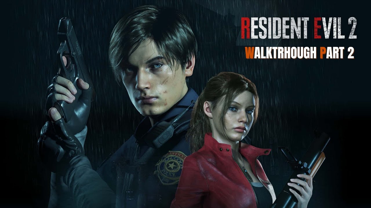 Resident Evil 2 Remake Walkthrough PS5 Pro (Ray Tracing) | Part 2 | No Commentary  |  Claire A