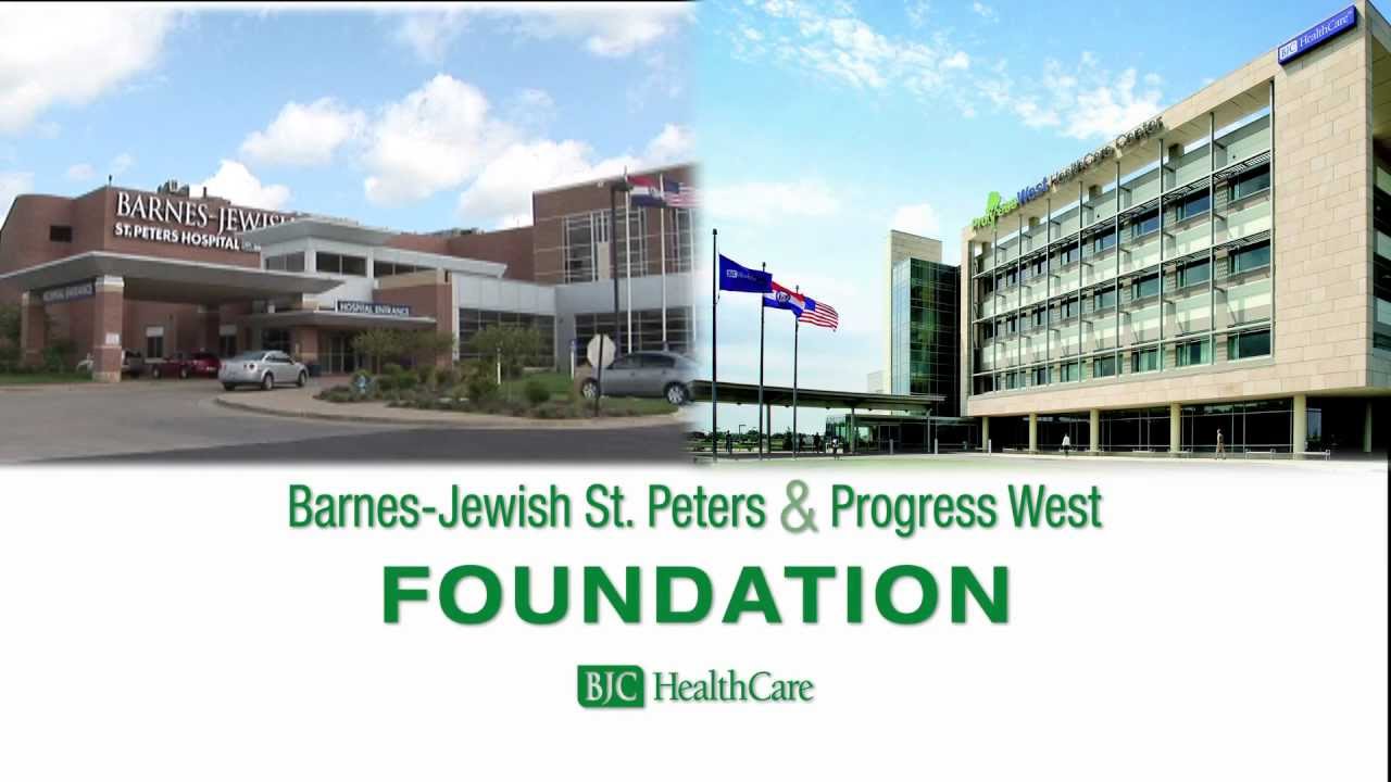 Barnes Jewish St Peters Progress West Foundation Youtube