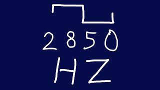 2850 hz square