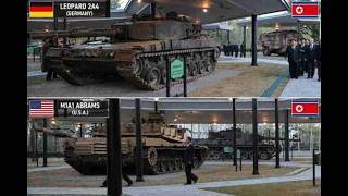 In An Insult To The Us U0026 Germany Abrams U0026 Leopard Tanks Are Displayed In A North Korean Museum
