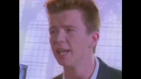 Never Gonna Give You Up But Every Time He Says "Never" It Speeds Up