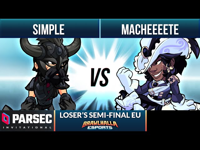 Simple vs Macheeeete - Loser's Semi-Final - Parsec Invitational 2021 - EU 1v1