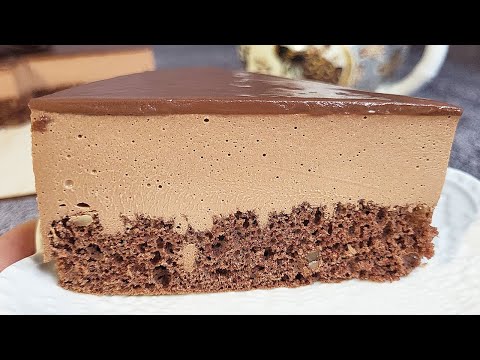 Шоколадный мусс для торта БЕЗ СЛИВОК! Альтернатива сливочному муссу на жирных сливках из сметаны