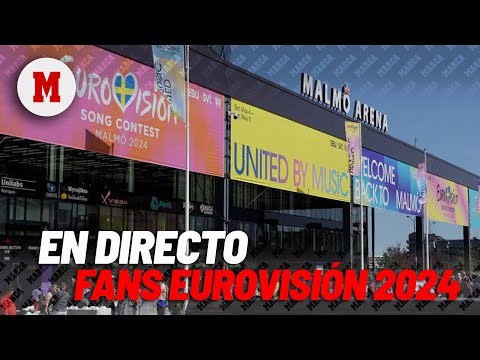 EN DIRECTO | Fan Zone de Malmö Arena antes del segundo ensayo de Eurovisión, en vivo