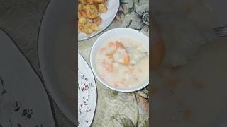 طريقة عمل شوربة السي فود بالكريمة اللبانى من البيت ????