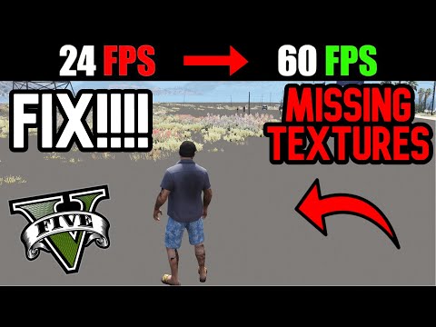 How To Fix GTA V Lag / Stuter / And Missing Textures For Low End PC's !! Latest Solution !