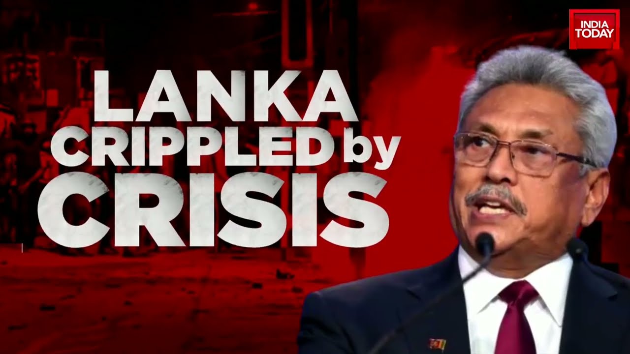 Massive Protests Rock Sri Lanka, Angry Mob Lays Seige To President Rajapaksa's Residence