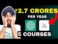 Prompt Engineering: How To Make Millions Using Ai | 5 Free Paid Courses