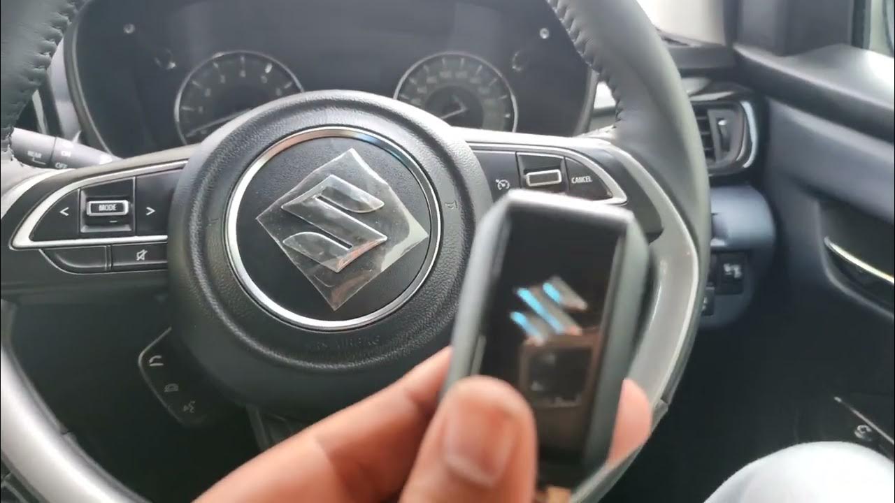 Baleno Alpha and Zeta Smart key features YouTube