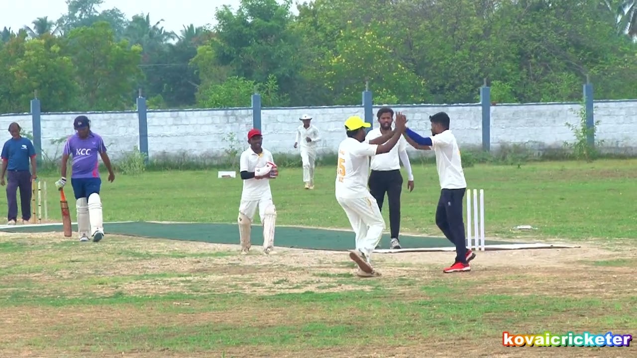 🏆AVM Furniture Cricket Tournament🏆|KCC vs JCC Round 1| CORK BALL MATCH 