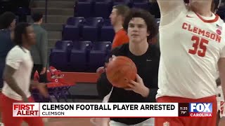 Clemson football player arrested for DUI, police say