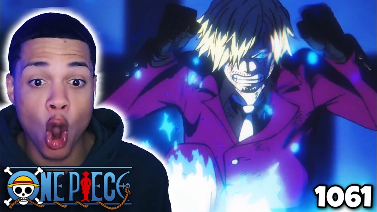 SANJI'S TIRED OF QUEEN!! | One Piece Episode 1061 REACTION! - YouTube