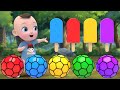 Color Balls Johny Johny Yes Papa &amp; Itsy bitsy spider+more Nursery Rhymes &amp; Kids Songs | Kindergarten