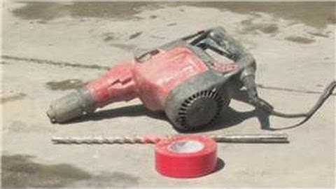Concrete & Masonry : How to Drill Into Concrete