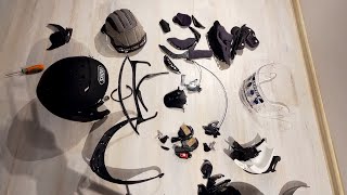 How to disassemble for painting Shoei Neotec 2 flip up helmet