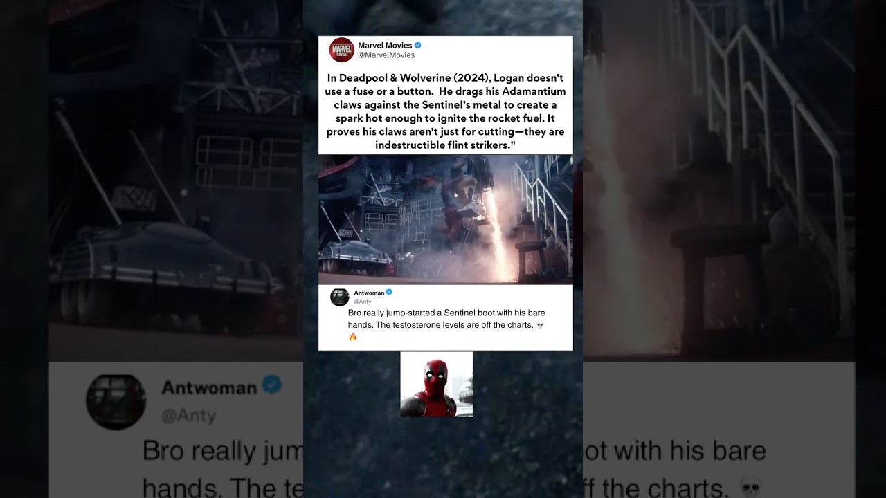 Wolverine’s Claws Can Jump Start Rockets? 🤯 