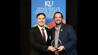 Enrique Ortiz 2025 University of Kansas HSES Department Outstanding Community Health Alumni.